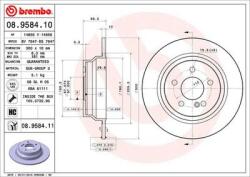 BREMBO Disc frana BREMBO 08958411 (08958411)