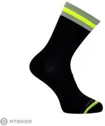 PEARL iZUMi FLASH REFLECTIVE zokni, fekete/neonsárga (XL)