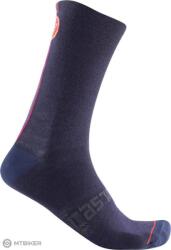 Castelli RACING STRIPE 18 zokni, sötétkék (SM)