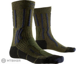 X-BIONIC TREK X CTN 4.0 zokni, fekete/zöld (39/41)