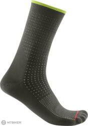Castelli PREMIO zokni, sötétzöld (S/M)