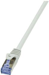 LogiLink CQ4022S S/FTP CAT7 Patch kábel 0.5m Szürke (CQ4022S) (CQ4022S)