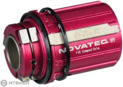 Novatec D2 ABG anya, 3 reteszes, Shimano HG11, alumínium, OEM