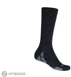 Sensor Hiking Merino zokni, fekete/szürke (9-11 (43 - 46))