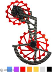 Nova Ride Carbon Kerámia tartó Shimano 105, 11 sebességes, piros