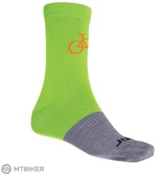 Sensor TOUR MERINO zokni, zöld/szürke (3/5 (35-38))