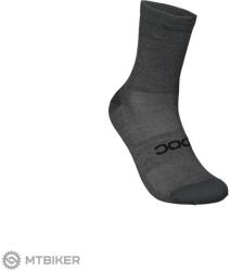 POC Zephyr Merino zokni, szilvanitszürke melanzs (L)