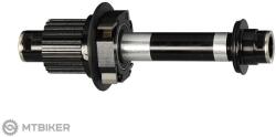 Novatec H anya, 4 reteszes, Shimano Micro Spline, alumínium, OEM