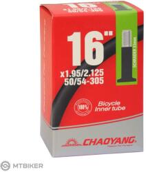 Chaoyang 16x1.95-2.125" belső gumi, autó szelep 33 mm