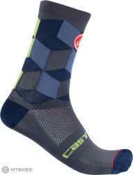 Castelli UNLIMITED 15 zokni, acél sötétkék (SM)