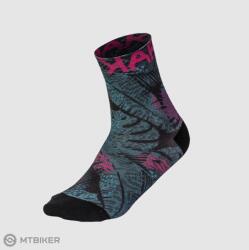 Karpos GREEN FIRE női zokni, fekete/ombre kék/akvamarin/tavaszi tó/atollo (L/XL (39-41))