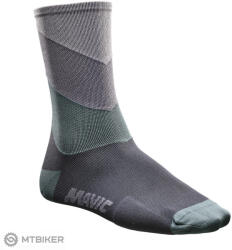 Mavic Graphic Stripes hosszú zokni, gleccserszürke 2020 (35/38)