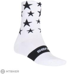 Sensor Stars zokni, fehér/fekete (3/5 (EU 35 - 38))