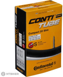 Continental Compact 20Sslim 20x1 1/8 - 20x1 1/7 cső, visszacsapó szelep, 42 mm (szingó 42 mm)