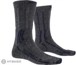 X-BIONIC TREK X MERINO LT 4.0 zokni, szürke (39/41)