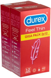 Durex Feel Thin 2x12 db (24 db)