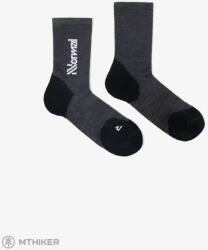 NNormal Merino 2 zokni, fekete (M)