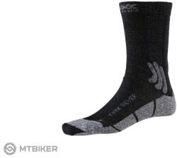 X-BIONIC TREK SILVER 4.0 trekking zokni, fekete (39/41)