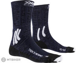 X-BIONIC TREK X MERINO 4.0 zokni, kék (45/47)