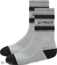 Oakley B1B Icon zokni, 3 pár, New Granite HTHR (M (EU 39-42))