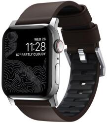 Nomad Active Strap Pro Brown, silver - Apple Watch Ultra 49mm 8/7 45mm/6/SE/5/4 44mm/3/2/1 42mm (NM1A4mSNW0) - pcland