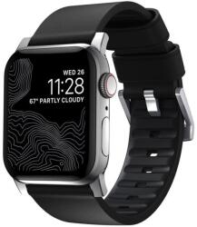 Nomad Active Strap Pro Black, silver - Apple Watch Ultra 49mm 8/7 45mm/6/SE/5/4 44mm/3/2/1 42mm (NM1A41SNW0) - pcland