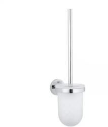 GROHE Perie WC din sticla mata Grohe Essentials cu suport crom lucios (40374000)