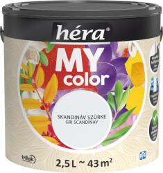 Héra My Color Beltéri Színes Falfesték 2, 5l Skandináv Szürke