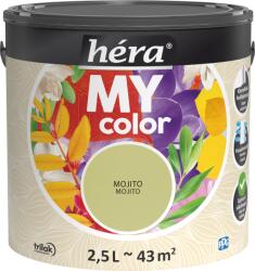 Héra My Color Beltéri Színes Falfesték 2, 5l Mojito