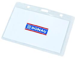 DONAU Azonosítókártya tartó DONAU 96x66 mm puha műanyag oldalt nyitott átlátszó U8343001PL-00 (U8343001PL-00)