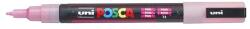 uni POSCA PC-3ML csillámló rózsaszín marker (2UPC3MLR) - pcx