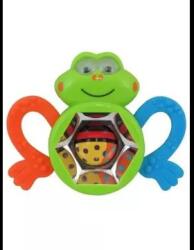 Galaxy Béka alakú csörgő - 14 cm (GJ1816) (GJ1816)