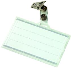 DONAU Azonosítókártya tartó DONAU 88x55 mm csipeszes PP átlátszó U8346001PL-00 (U8346001PL-00)