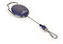 DURABLE Style jojós karabineres 1db kék névkitűző tartó (832707) - pcx