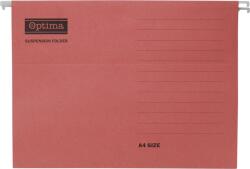 OPTIMA Függőmappa OPTIMA A/4 karton piros 25 darabos 22461 (22461)