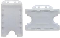 Azonosítókártya tartó Proximity fekvő 85x54mm opál 2 kártyás - pcx