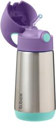 b.box Термо бутилка със сламка b. box - Lilac pop, 350 ml (BX500703)