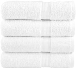 vidaXL Премиум кърпи за баня SOLUND 4 бр бели 70x140 см 600 gsm (137129)