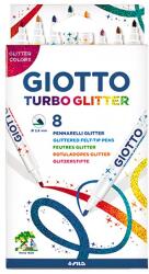 GIOTTO Filctoll GIOTTO Turbo Glitter csillámos 8 darabos készlet 425800 (425800)