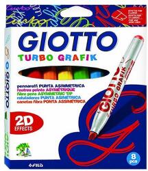 GIOTTO Filctoll GIOTTO Turbo Grafik 2 dimenziós 8 darabos készlet 4247 00 (4247 00)