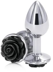 Guilty Toys Dop Anal Rose Pleasure Medium, Argintiu/Negru, Guilty Toys