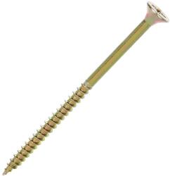 Facsavar - M6x180 mm - Sárga Horganyzott - Süllyesztett Fej (EX0010P6180S)