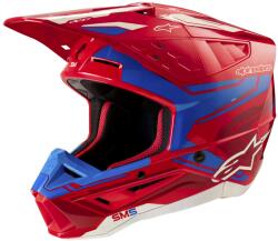 Alpinestars S-M5 Action 2 motokrossz bukósisak fluo piros-kék
