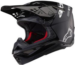 Alpinestars Supertech S-M10 Flood motokrossz bukósisak fekete-sötétszürke