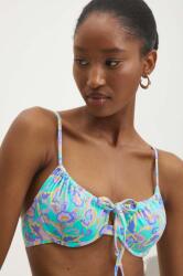 ANSWEAR sutien de baie culoarea verde, cupa moale BMYH-BID03Z_77X Costum de baie dama