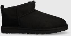 UGG Велурени апрески Classic Ultra Mini (1137391.BLK)