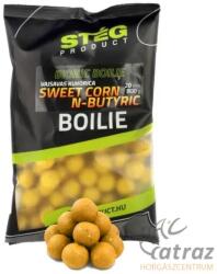 Stég Product Stég Bionic Boilies 20mm Corn-N-Butyric - Stég Vajsavas Kukorica Etető Bojli