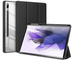  Tablettok Samsung Galaxy Tab S8+ PLUS 12, 4" (SM-X800, SM-X806) - DUX DUCIS TOBY fekete ütésálló tok, ceruza tartóval