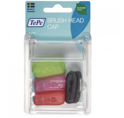 TePe fogkefe védőkupak különböző színekben - 4db csomag