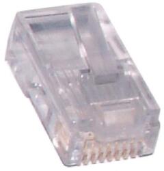 Rulstein Rülstein RJ45 8P8C Cat. 5e árnyékolatlan (UTP) 100 db csatlakozó (05232) - nyomtassingyen